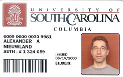 My official USC ID-card